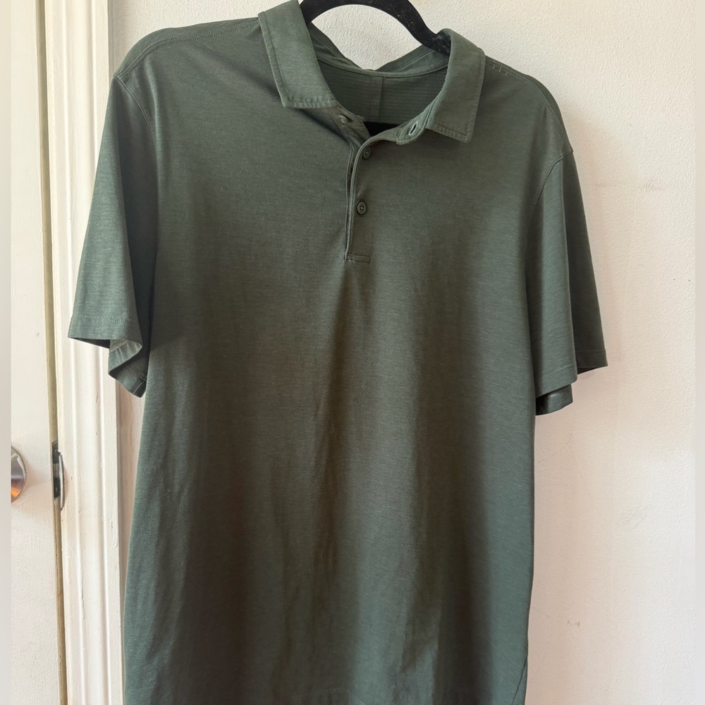 Lululemon Evolution Short-Sleeve Polo Shirt Size Large